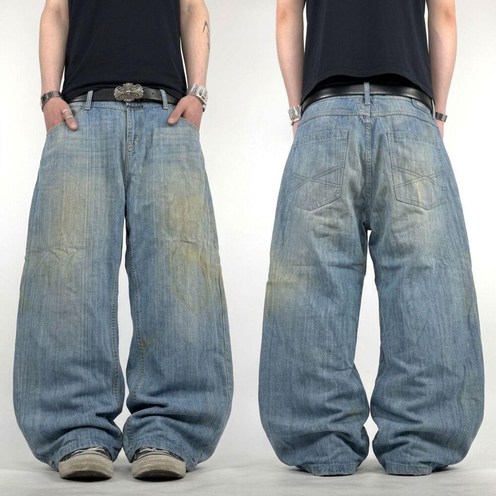 Vintage y2k marithe francois girbaud grunge archive baggy skater jeans